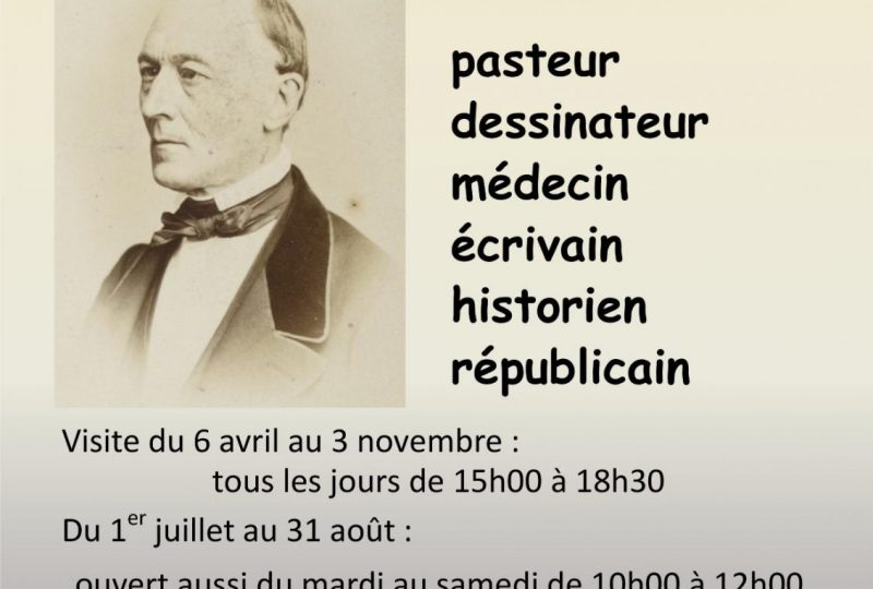 Exposition : Alexis Muston, pasteur dessinateur, médecin, écrivain, historien … à Bourdeaux de 1836 à 1888 à Le Poët-Laval - 0